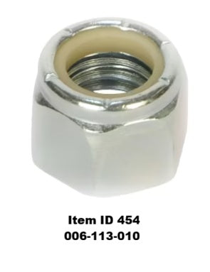 Item ID 454 , 006-113-00 3/4"-10 LOCK NUT PLAIN