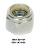 Item ID 454 , 006-113-00 3/4"-10 LOCK NUT PLAIN