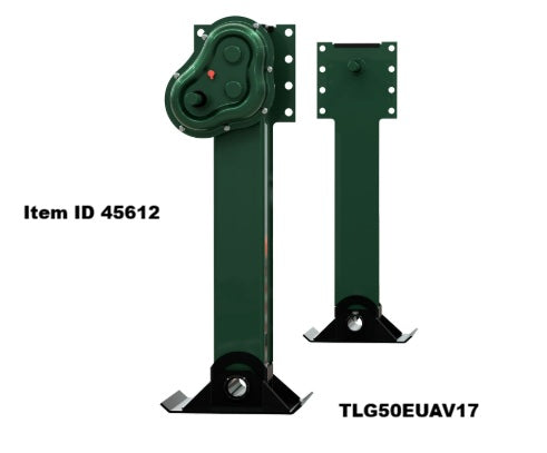 Item ID 46512 ,  TLG50EUAV17 LANDING GEAR TWO SPEED BOLT-ON 50000# 17.0 LIFT - RIGHT & LEFT SET