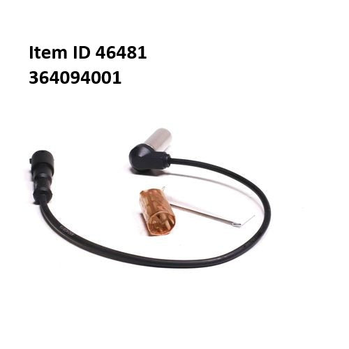 Item ID 46481 , 364094001 EXTENSION - SENSOR CABLE LEAD 90 - ABS SYSTEM - 0.5M