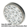Item ID 49686 ,T10-RR00-1  LIGHT BAR STOP/TURN/TAIL LIGHT LED LOW PROFILE - RED
