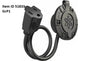Item ID 51833 , GCP1 RECEPTICLE FEED THRU BLADE FLANGE MOUNT FOR NOCO GEN MINI 1 CHARGER