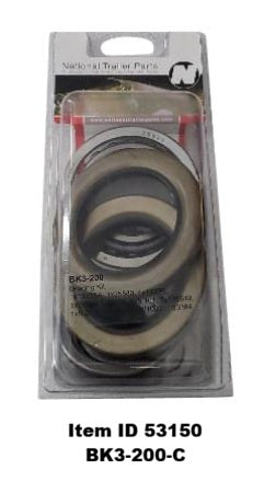 Item ID 53150 , BK3-200-C 7K BRG KIT KIT COMES WITH BEARINGS, RACES, GREASE SEAL, WASHERS
