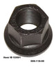 Item ID 53501 , 006-118-00  Hex Wheel Nut, Swivel Flange, 22mm x 1.5, Right Hand Thread