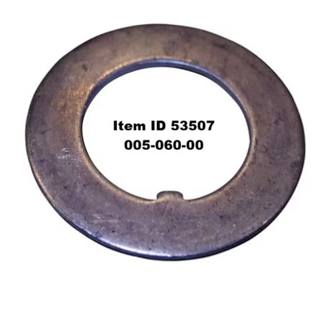 Item ID 53507 , 005-060-00 Spindle Tongue Washer, 1 3/4" ID, For 10,000 Lbs, 12,000 Lbs, and 15,000 Lbs Axles