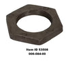 Item ID 53508 , 006-084-00 pindle Nut, Hex Nut 1-3/4"-12 - Low Profile, Fine Threads , Jam Nut Style, For use on 10,000 Lbs - 16,000 Lbs Axles &nbsp;