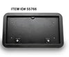 Item ID 55766 , 1M-V-8 LICENSE PLATE FRAME W/LIGHT 8.25 X 14.0 SURFACE MOUNT PLASTIC