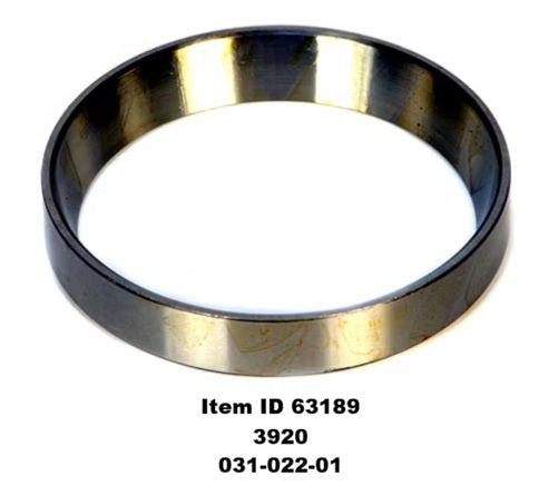 Item ID 63189 , 3920 , 031-022-01 394A Single Cone Tapered Race, 4.331" OD