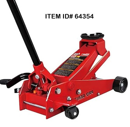 Item ID 64354 , T83502 FLOOR JACK 7000# 19.625
