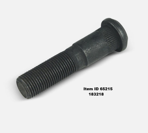 Item ID 65215 , 183218 Lippert Trailer Axle Wheel Bolt 5/8 In 18 Thread with 3-7/16 In Shoulder