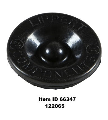 Item ID 66347 , 122065 Lippert Universal Rubber Plug Insert for Axle Hub Dust Cap - 2,200-8,000-lb. Axles