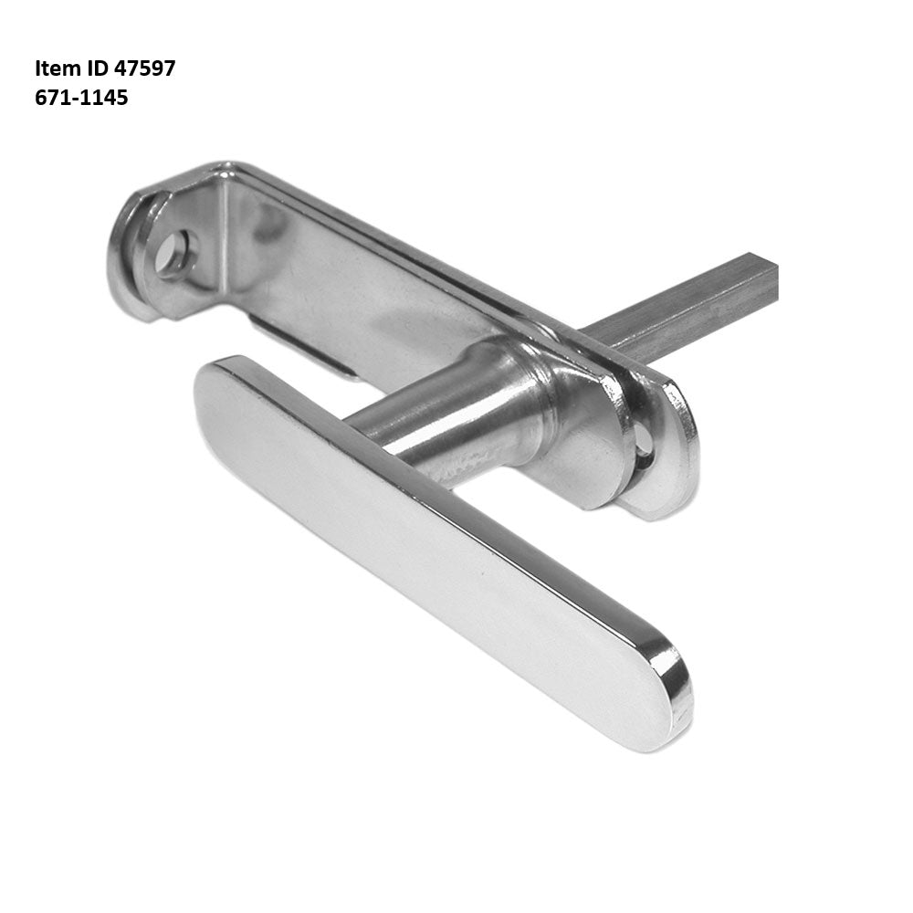 Item ID 47597 , 671-1138 Pad lockable L Handle