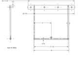 Item ID 20031 ,  Mud Flap Bracket Anti Sail