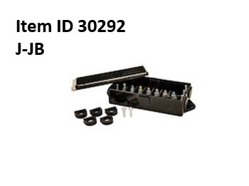 Item ID 30292 , J-JB Junction Box up to 7 Connections Poly Box