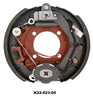 Item ID 66356  , K23-623-00 Dexter 8,000 Lbs Per Pair Capacity (4,000 Lbs Each) 12-1/4" x 2-1/2" Nev-R-Adjust® Narrow Electric Drum Brake Assembly, Right Side, 4-Bolt Mount, Retail Boxed