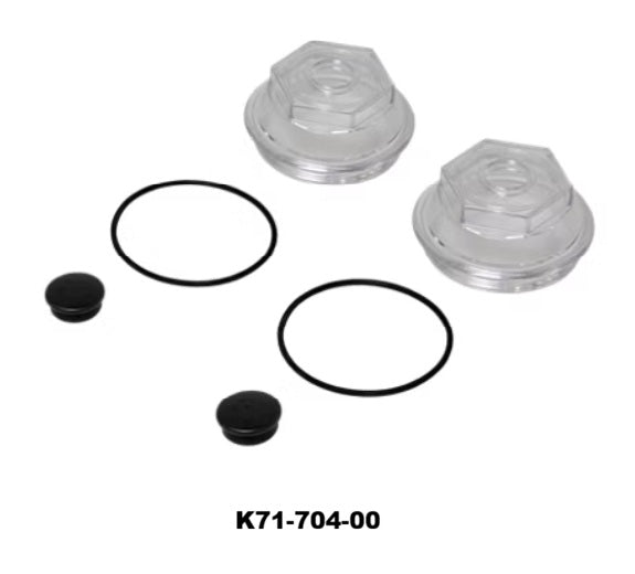 Item ID 66371 , K71-704-00 Dexter®Oil Cap Kit, 1 Axle, Dexter 9,000 Lbs, 10,000 Lbs GD, 10,000 Lbs, #13G Torflex