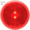 Item ID 2381 , 504BR LIGHT CLEARANCE 2.5 DIA. ROUND LED RED