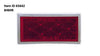 Item ID 2774 , B484R 3.44" Wide Red Rectangular Reflector Surface Mount Adhesive Backed