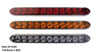 Item ID 51950 , T10-RC00-1 LIGHT BAR STOP/TURN/TAIL LIGHT LED LOW PROFILE CLEAR - RED