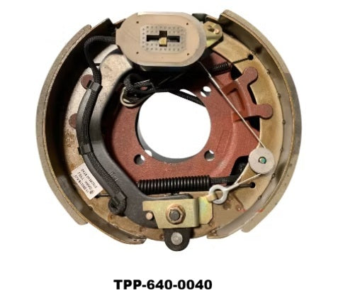 Item ID 53152 , TPP-640-0040  ECONOMY Self-Adjust Electric Brake, 8,000 lb, 12-1/4" x 3-3/8", Right Side