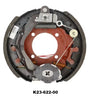 Item ID 66355 , K23-622-00 Dexter 8,000 Lbs Per Pair Capacity (4,000 Lbs Each) 12-1/4" x 2-1/2" Nev-R-Adjust® Narrow Electric Drum Brake Assembly, Left Side, 4-Bolt Mount, Retail Boxed